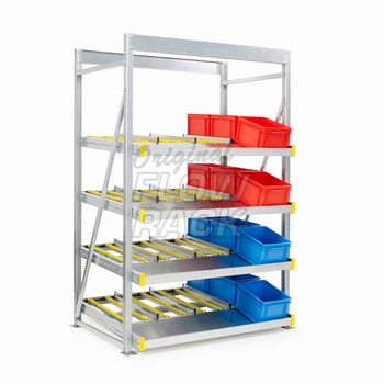 Kanban stationary flow rack