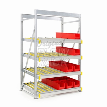 Standard flow rack bay width 1390 mm