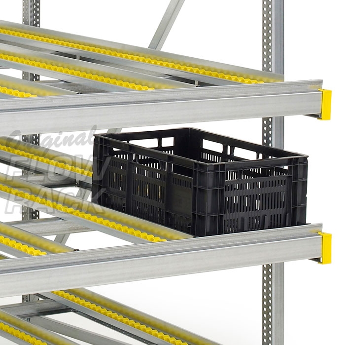 Flow rack CBL-version bay width 1390 mm