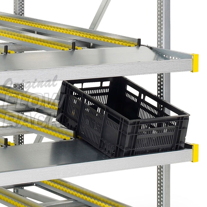 Flow rack CBL-version bay width 1390 mm