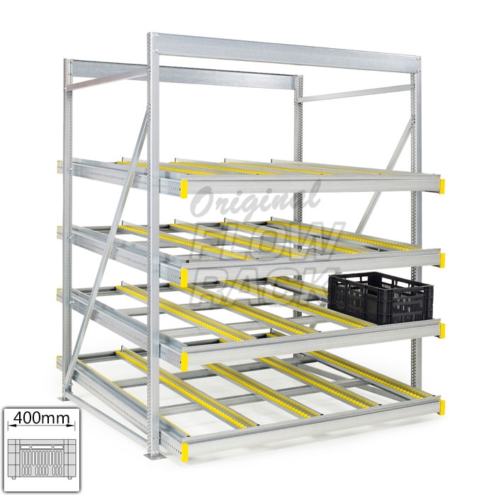 Flow rack CBL-version bay width 1790 mm