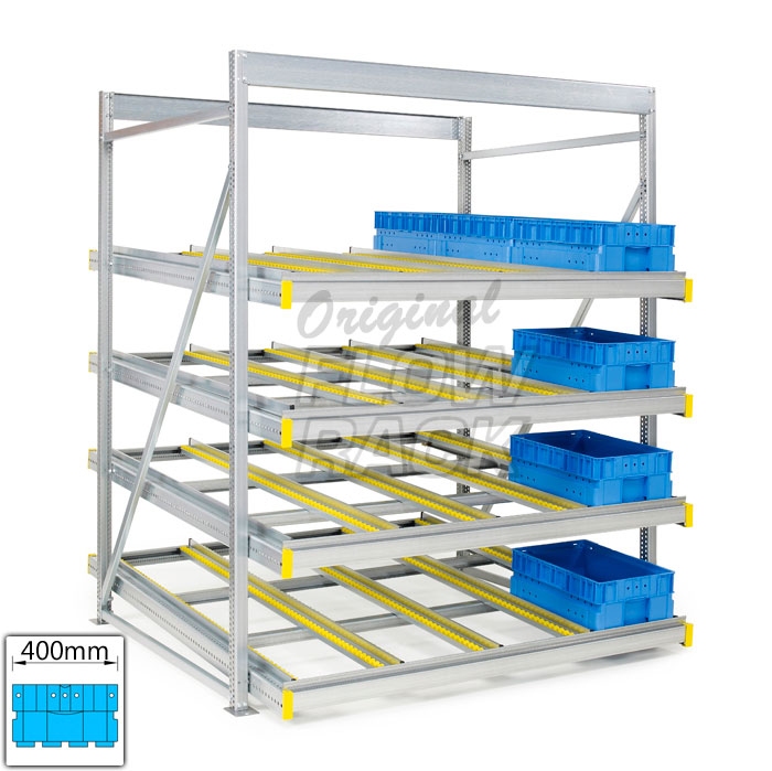 Flow rack KLT-version bay width 1790 mm