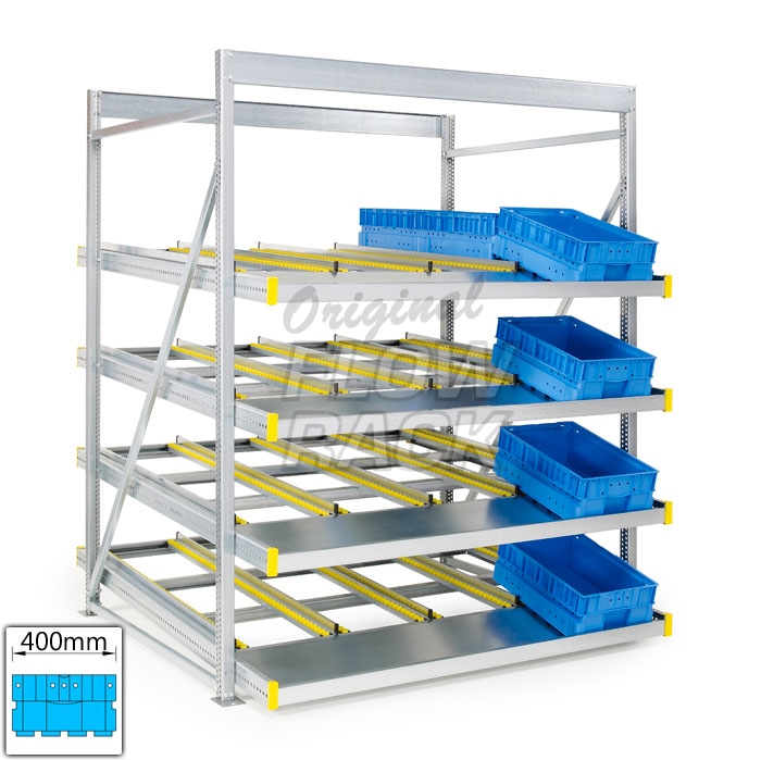 Flow rack KLT-version bay width 1790 mm