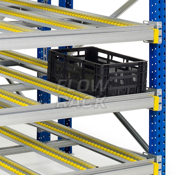 Flow shelves CBL-version for pallet racks double depth