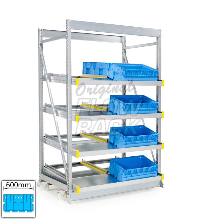 Kanban mobile KLT-version bay width 1390 mm