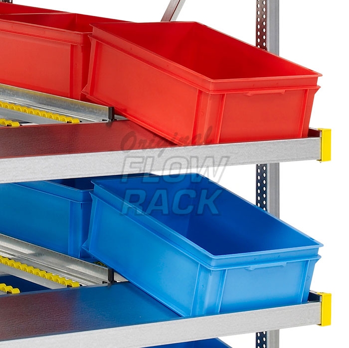 Kanban mobile rack bay width1390 mm