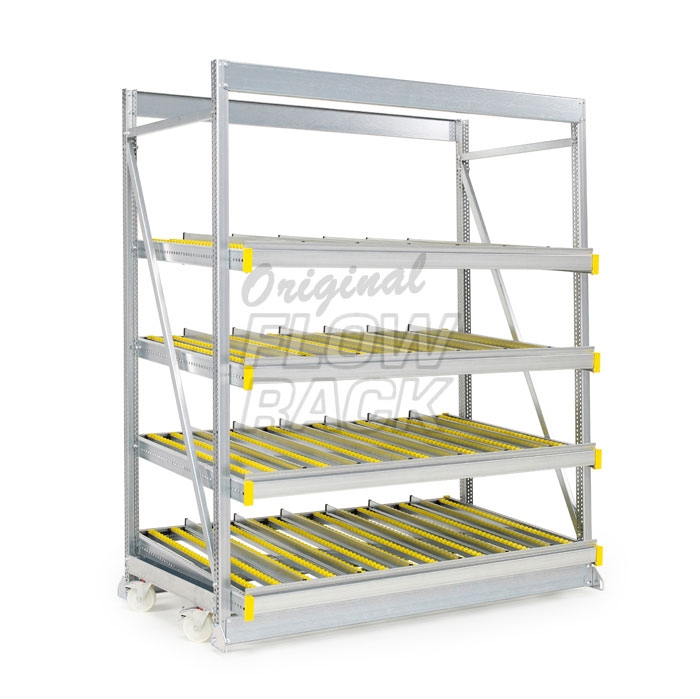 Kanban mobile rack bay width1790 mm