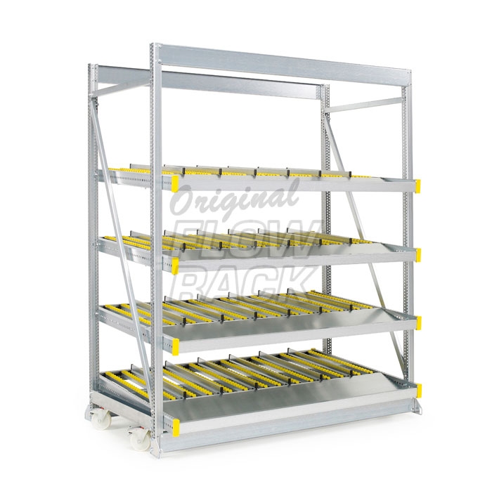 Kanban mobile rack bay width1790 mm