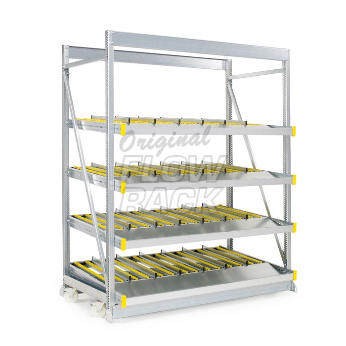 Kanban mobile rack bay width1790 mm