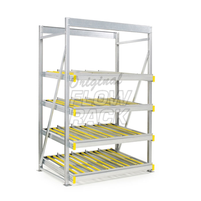 Kanban stationary flow rack