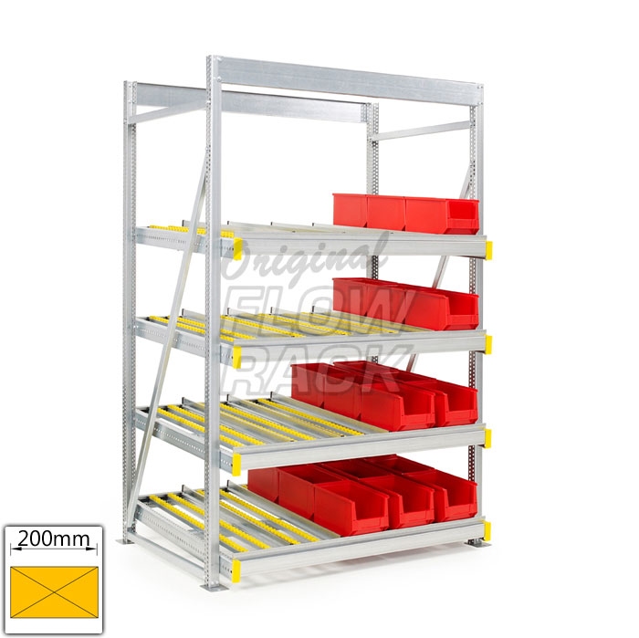 Kanban stationary flow rack