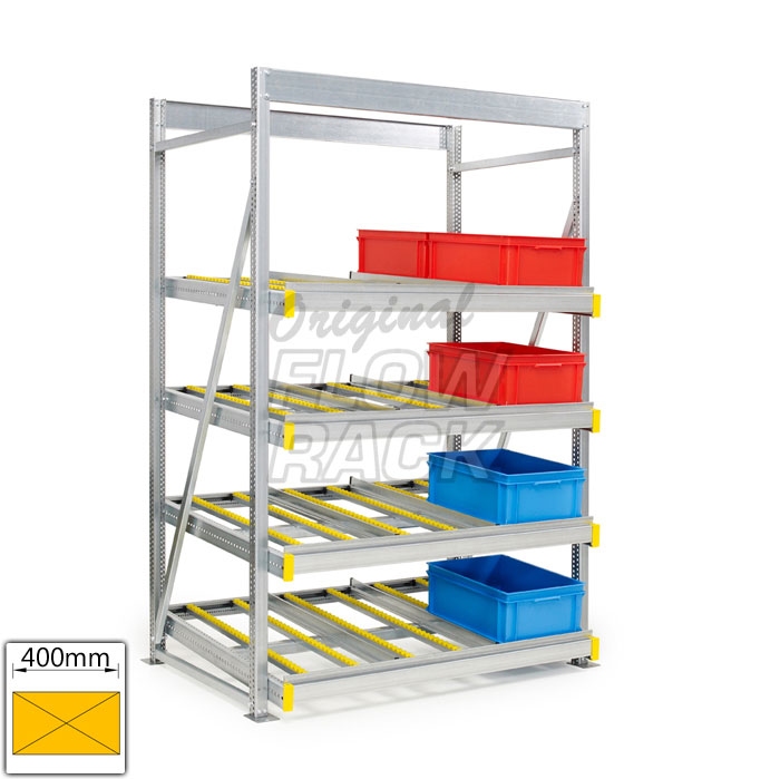 Kanban stationary flow rack