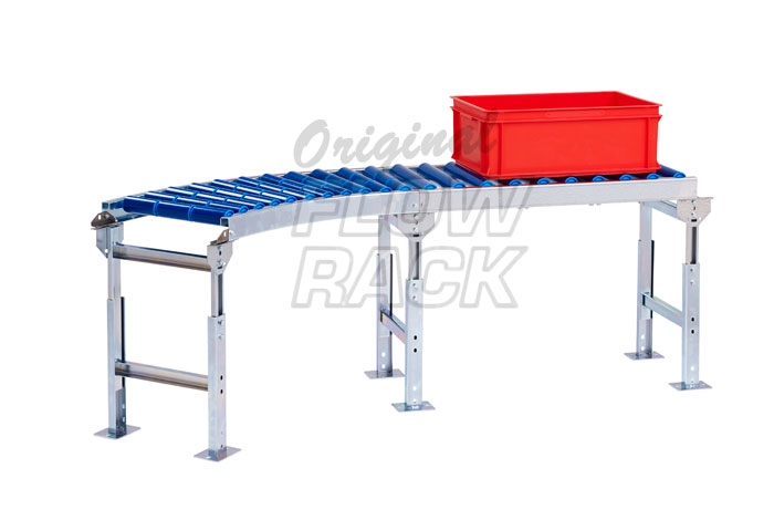 Roller conveyor curve 45°