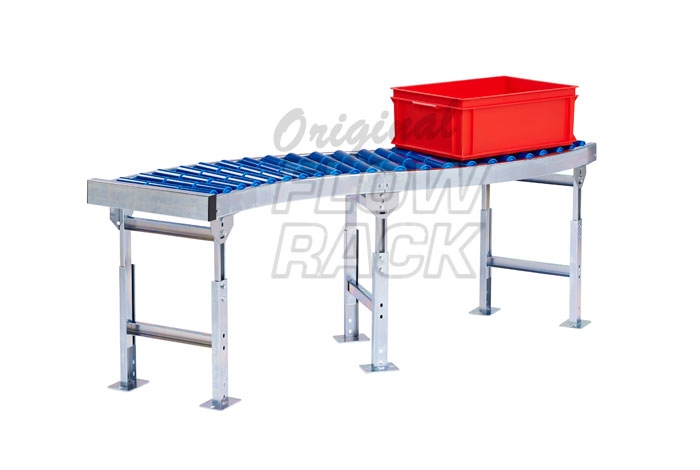 Roller conveyor curve 45°