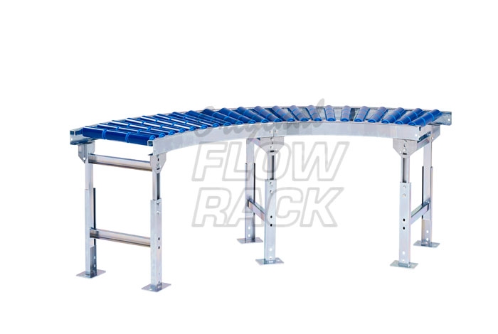 Roller conveyor curve 90°